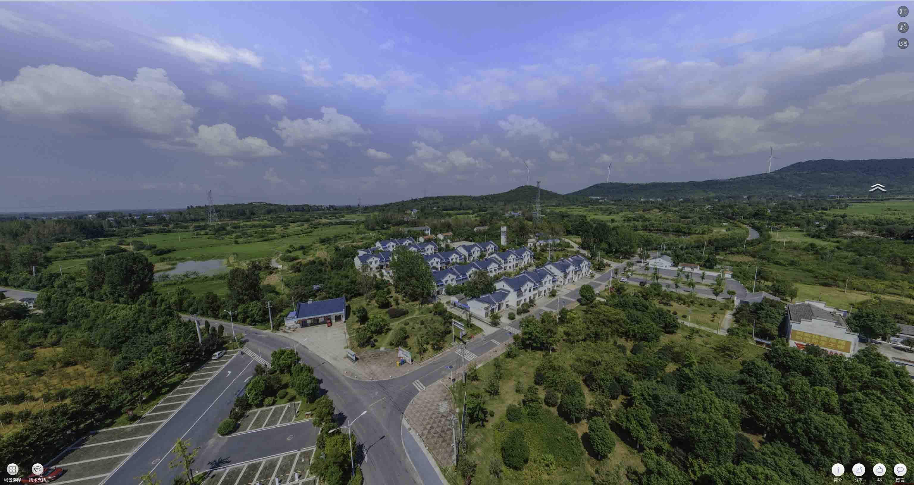 青白江360全景拍摄：记录生活每一刻的完整视角——在手绘地图中的创意应用